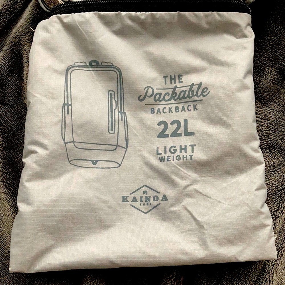 The Packable Backpack 22L. Lightweight. Compact. NWT.